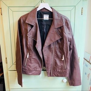 *NWT Old Navy A-Line FauxLeather Jacket Size L